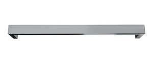 HEATED TOWEL RAIL - BRUSHED NICKEL SQUARE