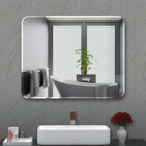 Appliances: FLAT MIRROR WITH BEVELLED EDGE 900x750mm