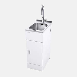 Laundry: Robinhood laundry W: 350mm, D: 565mm, H: 900-920mm