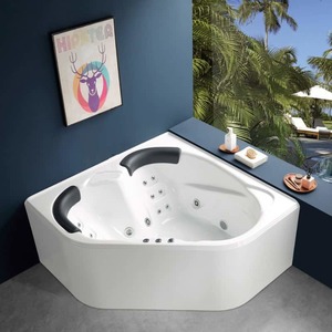 Products: Cleopatra Corner Spa Bath - Henry Brooks Bathrooms