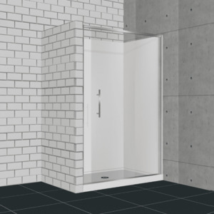 Products: Alcove Shower 1600x760 Framed Sliding Door shower