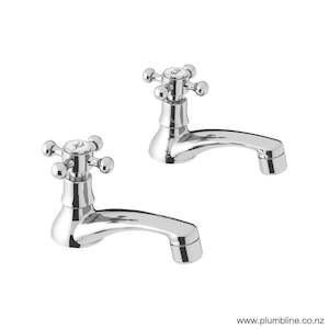 MCKINLEY EMPIRE 15MM BASIN TAPS - PAIR