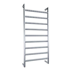 NEWTECH LUNA 9 BAR HEATED TOWEL RAIL 450MM