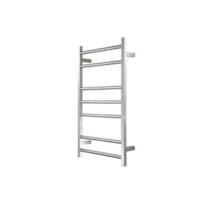 Heated Towel Ladders Nz: HEIRLOOM FORME 825 SLIMLIME HEATED TOWEL LADDER - POLISHED STAINLESS