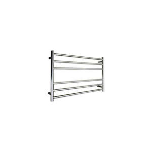 CODE 12 VOLT ROUND HEATED TOWEL LADDER 600X850MM - 2 COLOURS
