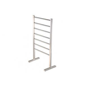 HEIRLOOM FORME FREESTANDING HEATED TOWEL LADDER - POLISHED STAINLESS