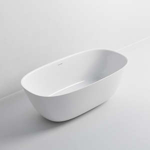 Baths Nz: CODE CERVO SOLID SURFACE 1600 FREESTANDING BATH