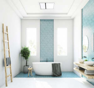 TASTIC LUMINATE 3 IN 1 BATHROOM HEATER, EXHAUST FAN & LIGHT - 2 COLOURS