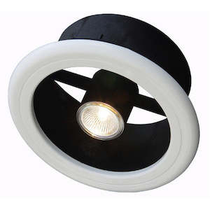 Bathroom Lighting New Zealand: WEISS INLINE FAN WITH LED LIGHT - FV160