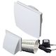 Weiss Fv156 12v Through Wall Fan 150mm