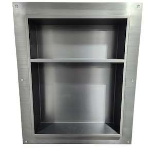 Showers: CODE ACACIA RECTANGLE SHOWER NICHE WITH SHELF - 6 COLOURS