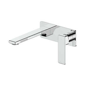 GREENS ARCAS WALL BASIN MIXER WITH BACKPLATE - 5 COLOURS