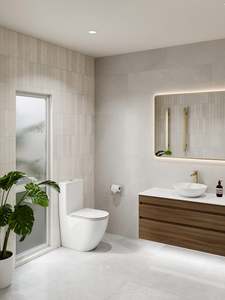 Toilet Suites New Zealand: CODE INTERIORS FLOW TYPHOON FLUSH BTW TOILET SUITE