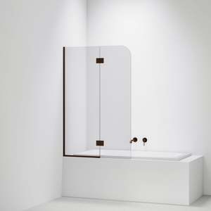 Baths Nz: CODE INTERIORS PILLAR BATH SCREEN 550 + 450