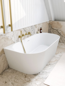 CODE ENDURA LINEARE 1600 ACRYLIC BATH BACK TO WALL