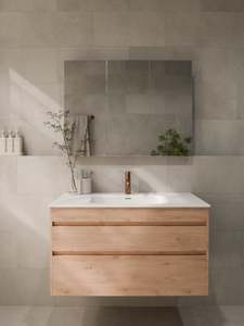 CODE LUXE 750 WALL HUNG VANITY DOUBLE DRAWER