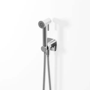 Brushed Brass Bathroom: CODE INTERIORS LINEARE BIDET SPRAY