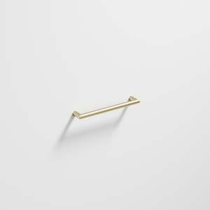 Single Bar Bathroom Towel Rails: CODE INTERIORS ARC 482MM ROUND HEATED TOWEL RAILS