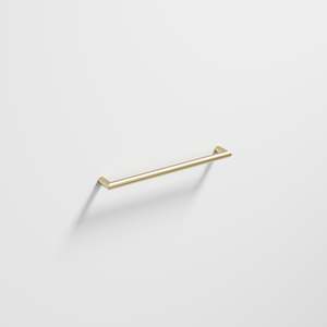 Single Bar Bathroom Towel Rails: CODE INTERIORS ARC 632MM ROUND HEATED TOWEL RAIL