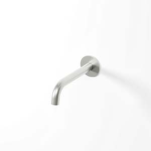 Brushed Stainless Nickel Bathroom Kitchen: AQUACOR VIDA BATH SPOUT