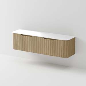 Code Interiors: CODE INTERIORS SORA 1800 WALL HUNG VANITY WITH SLAB TOP