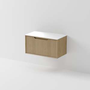 CODE INTERIORS ARIA 900 VANITY WITH SLAB TOP