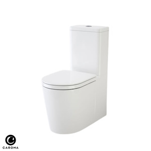 Toilet Suites New Zealand: CAROMA LIANO CLEANFLUSH BTW TOILET SUITE