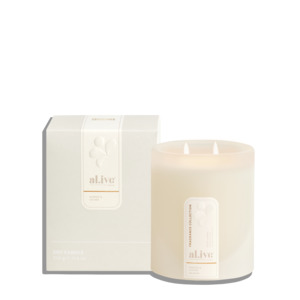Accessories: AL.IVE BODY SOY CANDLE - MANGO & LYCHEE