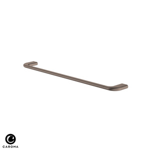 Accessories: CAROMA CONTURA II SINGLE TOWEL RAIL 620MM