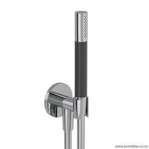 Black Kitchen Bathroom Range: PLUMBLINE BUDDY MINIMALIST WALL MOUNT SHOWER KIT