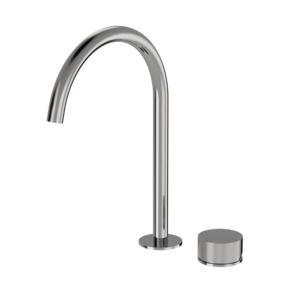 Kitchen New Zealand: PLUMBLINE BUDDY ZERO X ROUND 2 HOLE HIGH MIXER