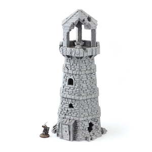 Products: Abandoned Lighthouse - Battle Kiwi Tabletop Wargaming Terrain and Accessories