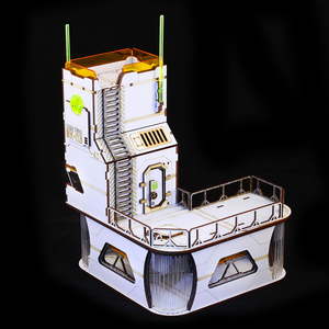 The Comm Tower - Battle Kiwi Tabletop Wargaming Terrain and Accessories