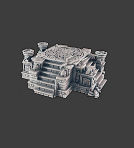 Products: Jungle Temple Ruins – Alter - Battle Kiwi Tabletop Wargaming Terrain and Accessories