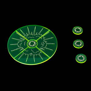Products: Infinity Smoke Template Set - Battle Kiwi Tabletop Wargaming Terrain and Accessories