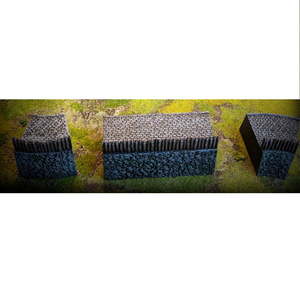 Products: Saxonia – Wall Sections - Battle Kiwi Tabletop Wargaming Terrain and Accessories