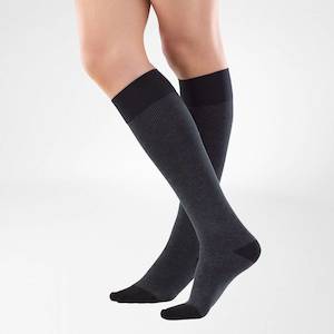 Basketball Socks: VenoTrain Cocoon Compression Stockings, Knee High, Class 2, Closed Toe, Black