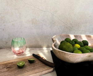 Kitchen Accessories: Petal Stemless Glass - Set of 4