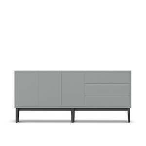 Storage: Pixel Sideboard 3 Door 3 Drawer. High Leg (204cm)