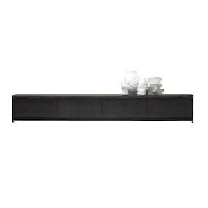 Storage: Max Low TV Unit 4 Drawers
