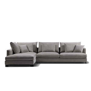 Leather Sofas: Easytime Plus L Shape LAFC LS/LC