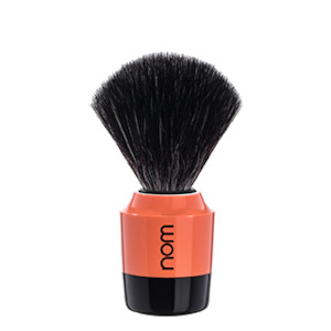 Shaving: nom MARTEN 21 CO Black Fibre Shaving Brush Coral-black