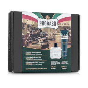 PRORASO GREEN Refreshing Shaving Duo Pack