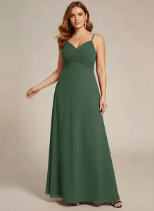 Bridesmaid Dresses: Malika olive elegant cowl back bridesmaid dress s8 Express NZ Wide