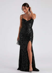 Ball Dresses: Nila Corset Seqiun Ball Dress Express NZ wide