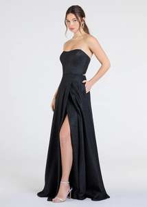 Ball Dresses: Jess Corset Spakle Ball Dress in Black Express NZ wide