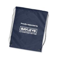 Events: 'Proudly supported by' Gymsacks (Pack of 100)