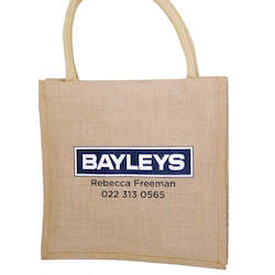 Summer Range: Personalised Eco Wise Jute Bag (Packs of 50 or 100)