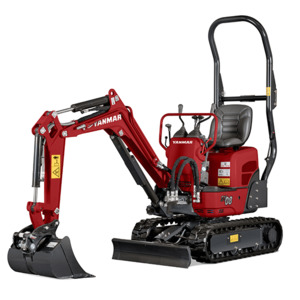 Excavator/Digger 1T Yanmar - Bay Machinery Hire