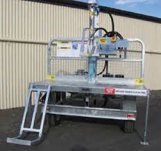 Log Splitter Vertical with Ring Lifter - Bay Machinery Hire
